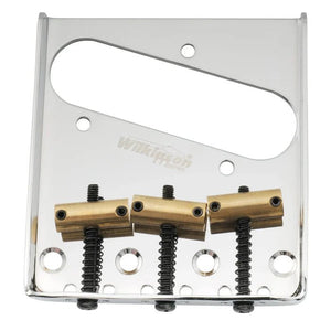 Wilkinson M Series 54mm Vintage Ashtray Style Bridge with 3 Brass Barrel Saddles - Parts - Wilkinson