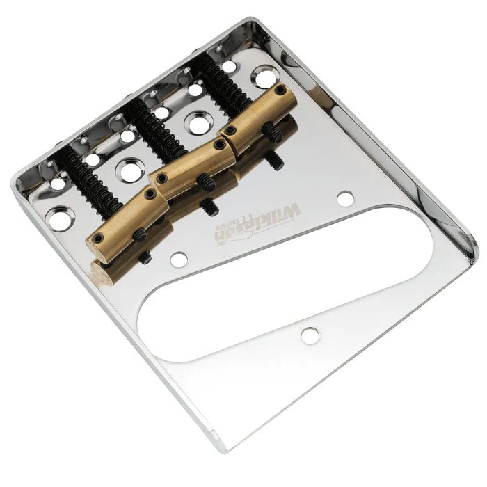 Wilkinson M Series 54mm Vintage Ashtray Style Bridge with 3 Brass Barrel Saddles - Parts - Wilkinson