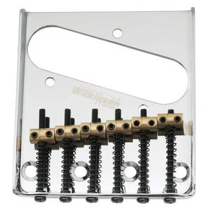 Wilkinson M Series 54mm Vintage Ashtray Style Bridge with 6 Brass Barrel Saddles - Parts - Wilkinson