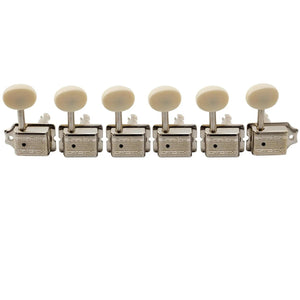 Wilkinson Vintage Deluxe Split Shaft 6 in Line Machine Heads - Parts - Wilkinson