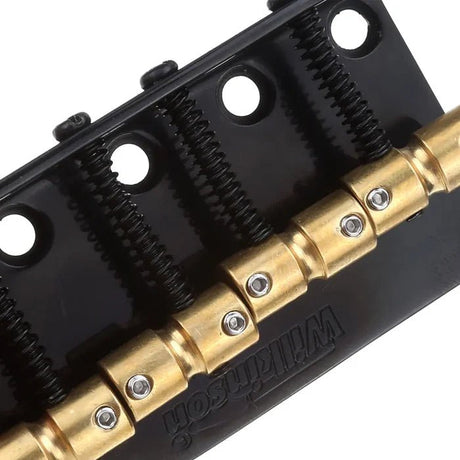 Wilkinson WBBC Bass Bridge Brass Saddles for 4 - String Precision/Jazz Bass - Parts - Wilkinson