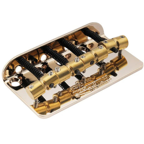 Wilkinson WBBC Bass Bridge Brass Saddles for 4 - String Precision/Jazz Bass - Parts - Wilkinson