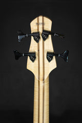Woodstock Custom AK-64 Bass, Ash Burl 'Rock for Ukraine' - Electric Guitars - Woodstock