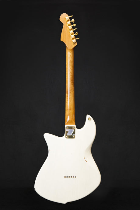Zona Asgard Custom Handmade White Electric Guitar - Electric Guitars - Zona