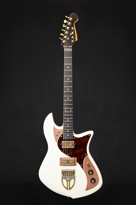 Zona Asgard Custom Handmade White Electric Guitar - Electric Guitars - Zona