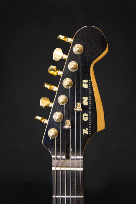 Zona Asgard Custom Handmade White Electric Guitar - Electric Guitars - Zona