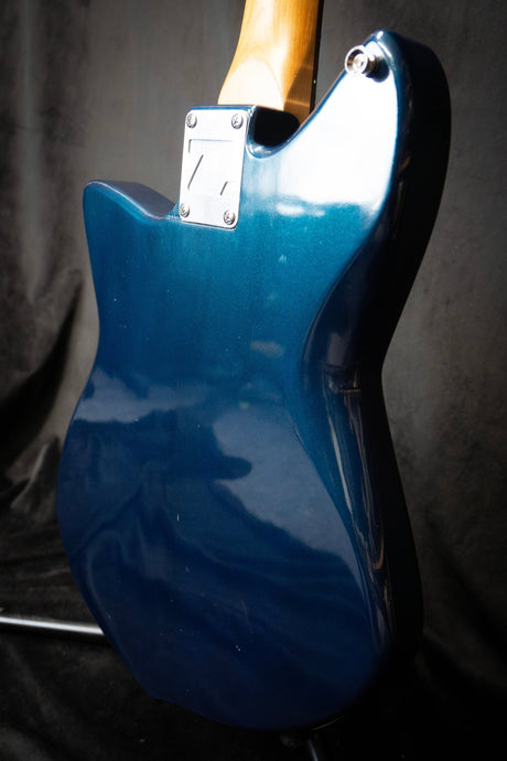Zona Sulis Custom Petrol Blue Metallic Handmade Electric Guitar - Electric Guitars - Zona