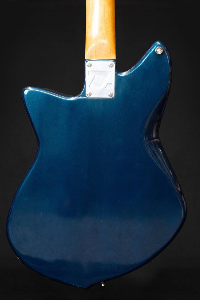 Zona Sulis Custom Petrol Blue Metallic Handmade Electric Guitar - Electric Guitars - Zona