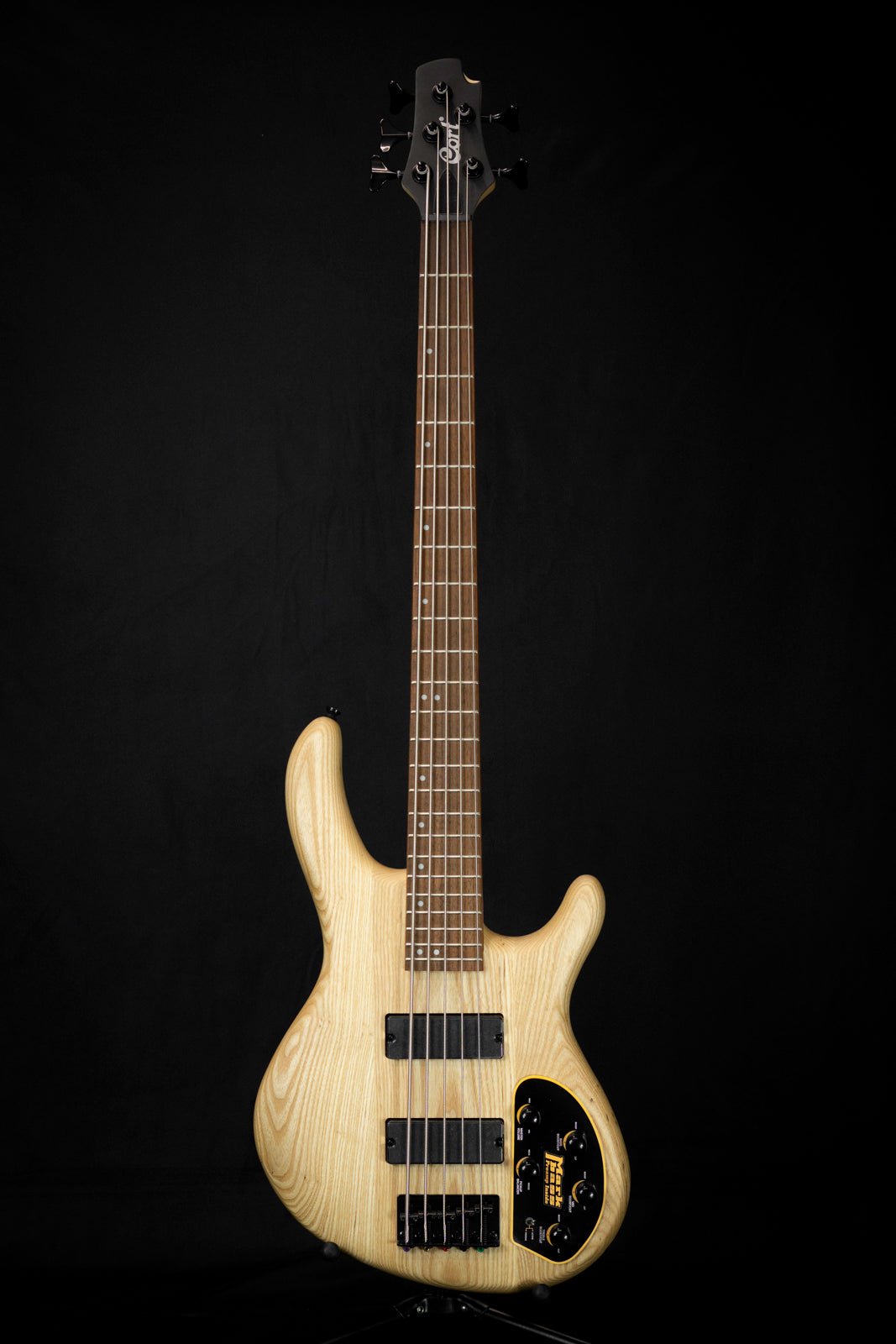 Cort DLX V AS Bass, Open Pore Natural - Bass Guitars - Cort